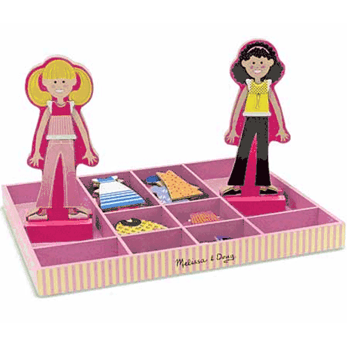 Melissa & Doug Abby & Emma Magnetic Dress-Up - 4940