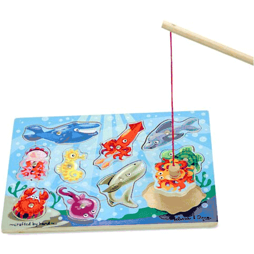 Melissa & Doug Fishing Magnetic Puzzle Game