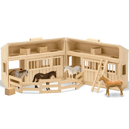 Melissa & Doug Fold and Go Stable