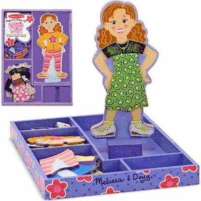 Melissa & Doug Maggie Leigh Magnetic Dress-Up Set