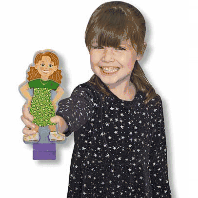Melissa & Doug Maggie Leigh Magnetic Dress-Up Set - 3552-MD