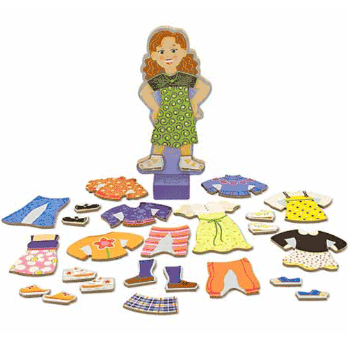 Melissa & Doug Maggie Leigh Magnetic Dress-Up Set - 3552-MD