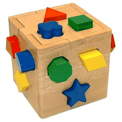 Melissa & Doug Shape Sorting Cube - 575-MD