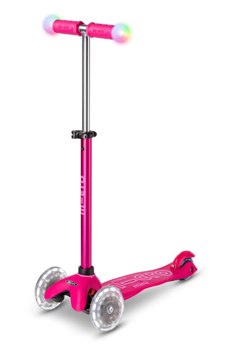 Micro Kickboard Micro Mini2Grow Magic LED Scooter - Pink