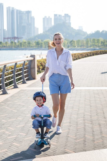 Micro Kickboard Mini 3-in-1 Deluxe Plus Scooter - Blue - MMD080