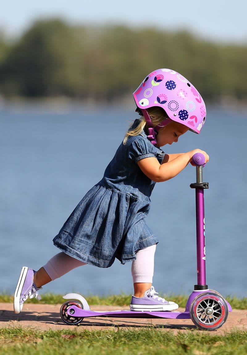 Micro Kickboard Mini Deluxe Scooter - Black/Grey - MMD039