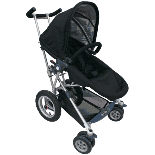 Micralite Toro Stroller in Black - MT40102