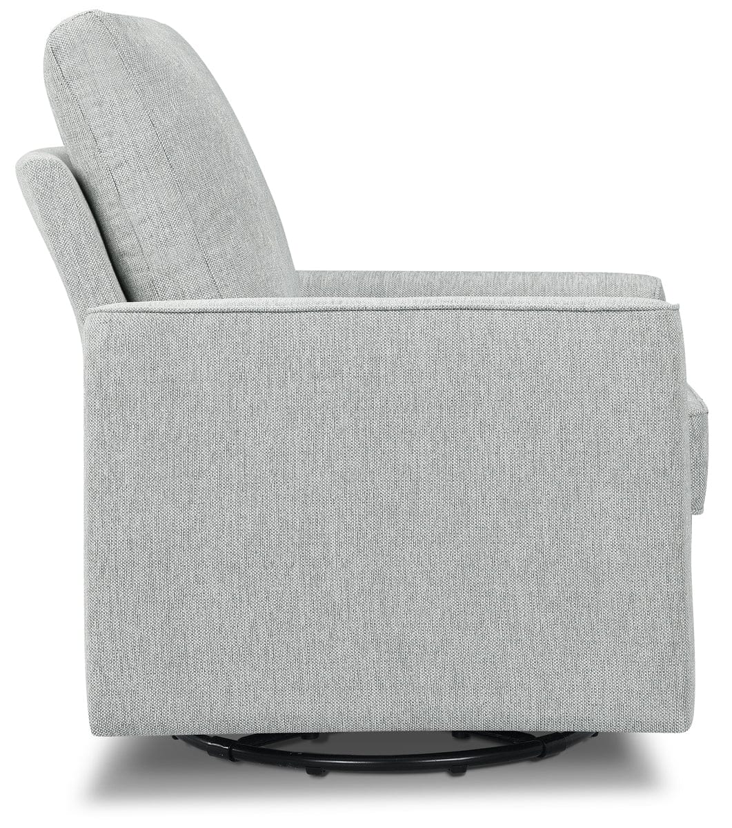 Million Dollar Baby Alden Swivel Glider - Feather Grey Weave - M17288FWLG