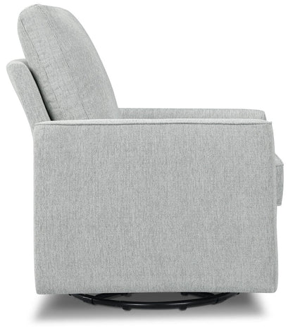 Million Dollar Baby Alden Swivel Glider - Feather Grey Weave - M17288FWLG