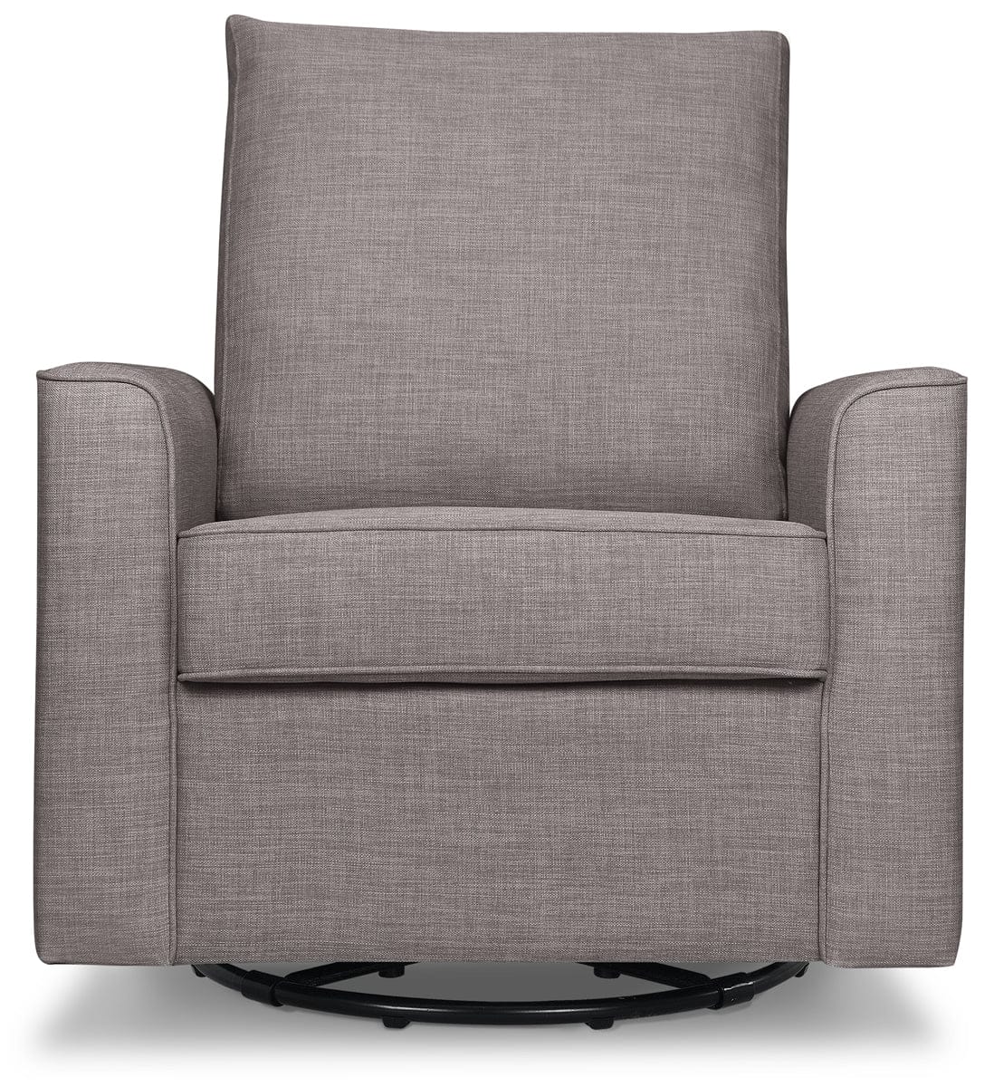 Million Dollar Baby Alden Swivel Glider - Steel Grey Tweed - M17288FTGRY