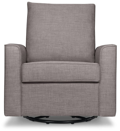 Million Dollar Baby Alden Swivel Glider - Steel Grey Tweed - M17288FTGRY