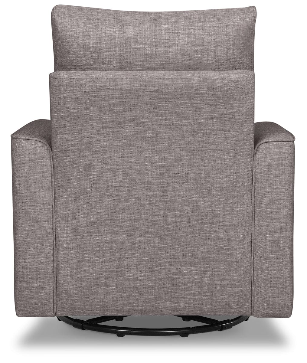 Million Dollar Baby Alden Swivel Glider - Steel Grey Tweed - M17288FTGRY