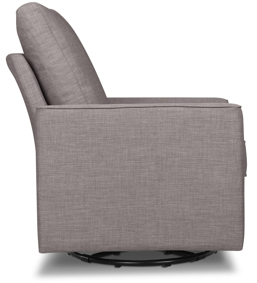 Million Dollar Baby Alden Swivel Glider - Steel Grey Tweed - M17288FTGRY