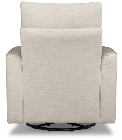 Million Dollar Baby Alden Swivel Glider - Wheat Linen - M17288LNWHT