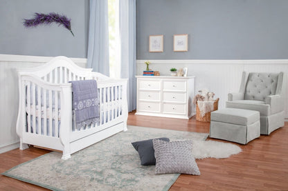 Million Dollar Baby Ashbury 4-in-1 Convertible Crib - White - M8201W