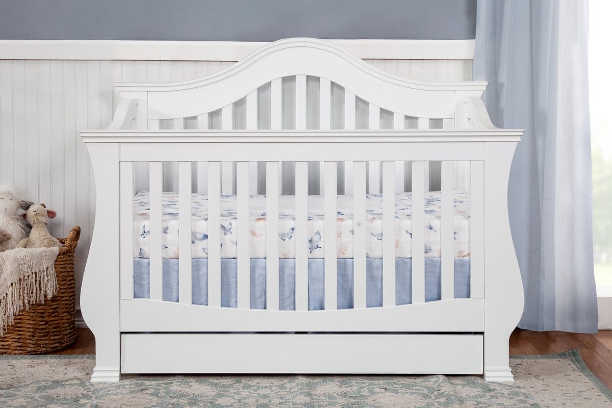 Million Dollar Baby Ashbury 4-in-1 Convertible Crib - White - M8201W