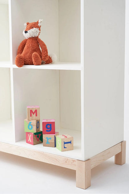 Milton & Goose Cubby Bookshelf - White - SHELF-C-WH