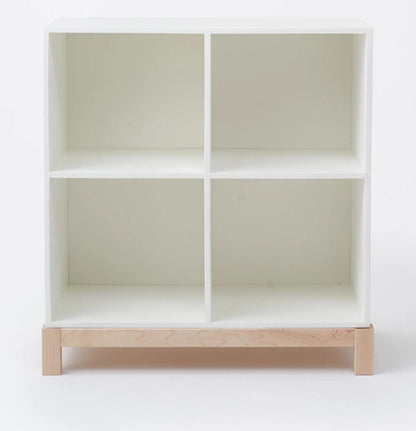 Milton & Goose Cubby Bookshelf - White - SHELF-C-WH