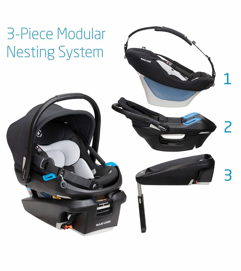 Mima Xari 4G + Maxi Cosi Coral XP Travel System Bundle - Black - Camel / Black & White / Essential Black - A116-06609BW-IC313FNA