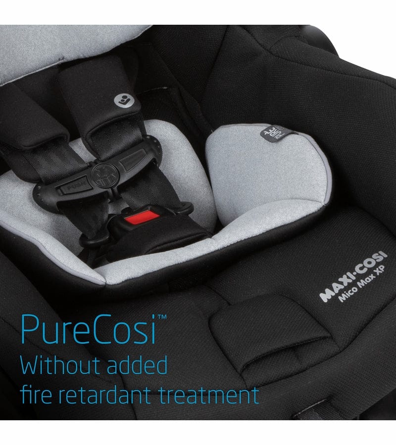 Mima Xari 4G + Maxi Cosi Mico XP Max Travel System Bundle - Rose Gold - Snow White / Black / Essential Black - TRVL-A116-03-SW-BLK-IC337FNA