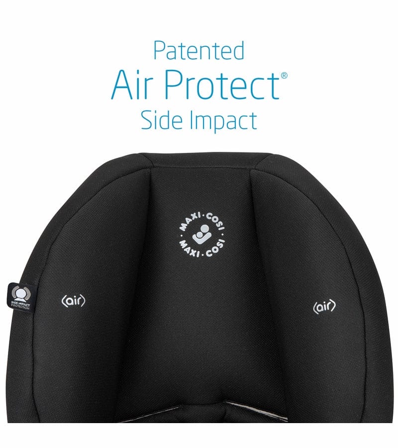 Mima Xari 4G + Maxi Cosi Mico XP Max Travel System Bundle - Silver - Black / Black & White / Essential Black - A116-01110BW-IC337FNA