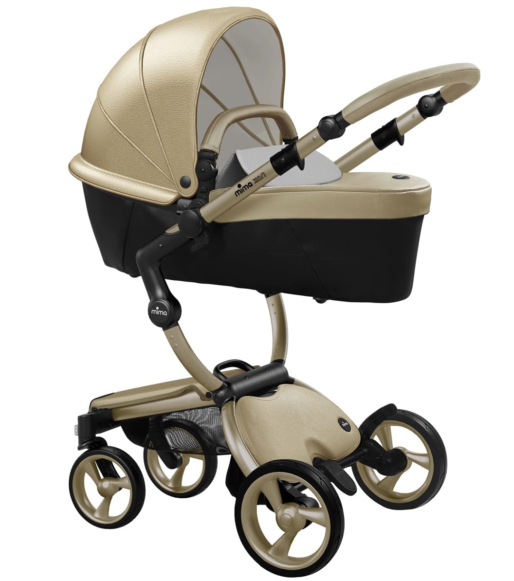 Mima Xari Complete Stroller, Gold - Gold / Black - A115-05999BB