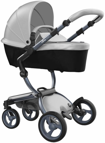 Mima Xari Complete Stroller, Graphite - Argento / Stone White