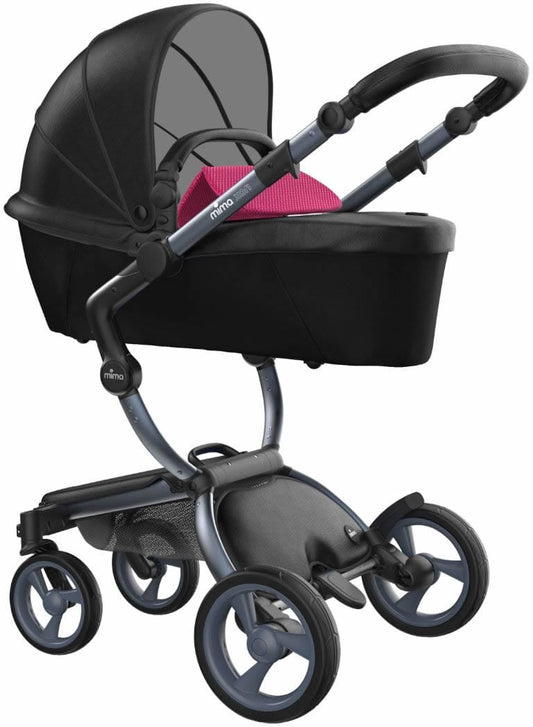 Mima Xari Complete Stroller, Graphite - Black / Magenta - A115-04-GRBM