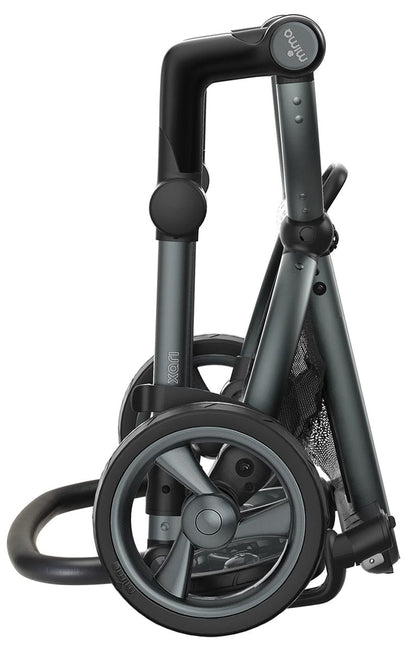 Mima Xari 4G Complete Stroller Bundle - Graphite Grey / Argento / Stone White - A116-04500SW-B