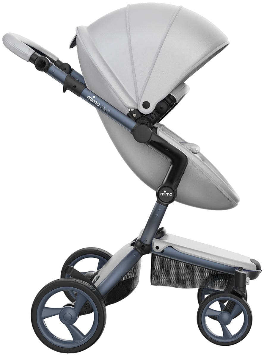 Mima Xari 4G Complete Stroller Bundle - Graphite Grey / Argento / Stone White - A116-04500SW-B