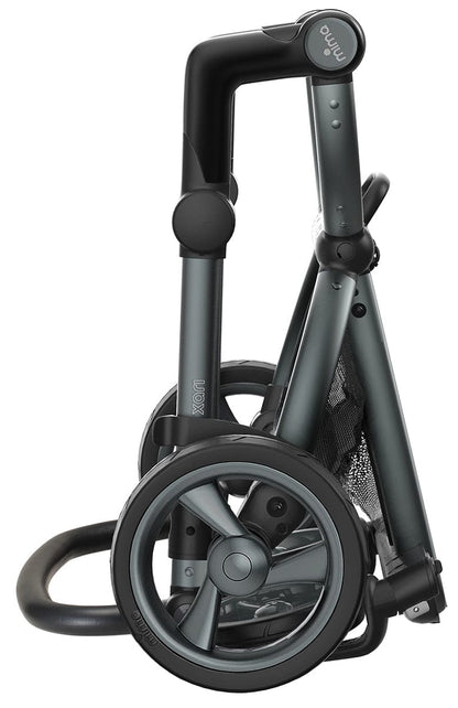 Mima Xari 4G Complete Stroller Bundle - Graphite Grey / Black Seat / Black & White - A116-04110BW-B-2