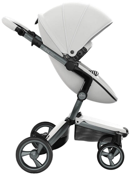 Mima Xari 4G Complete Stroller Bundle - Graphite Grey / Snow White / Black & White - A116-04007BW-B-2