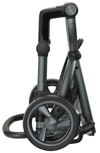 Mima Xari 4G Complete Stroller Bundle - Graphite Grey / Snow White / Pixel Blue - A116-04007XB-B-2