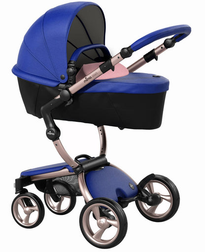 Mima 2019 Xari Complete Stroller, Rose Gold - Royal Blue / Pixel Pink - A115-03-RGRBXP