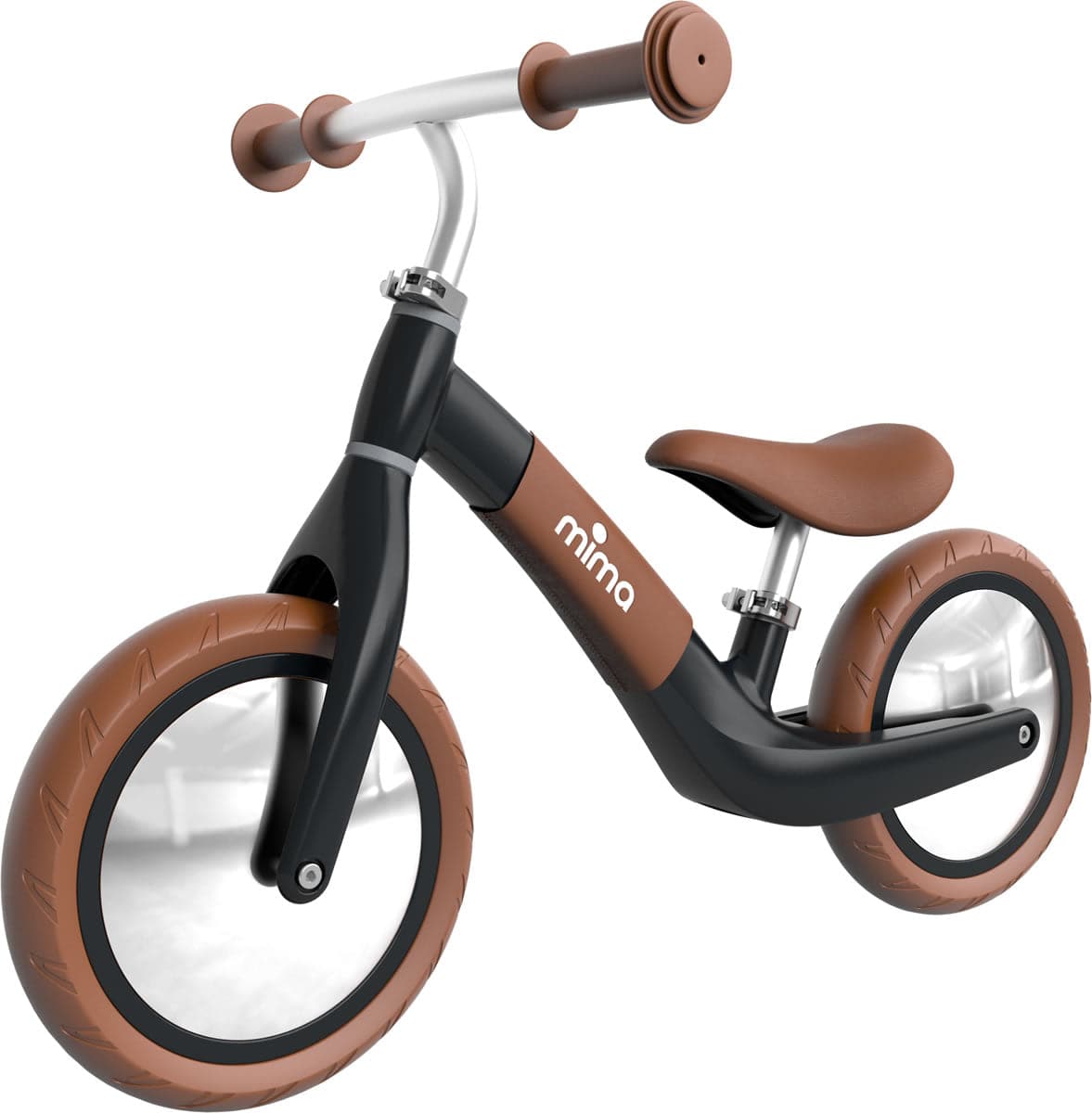 Mima Zoom Balance Bike - Black/Camel - TA2-01B