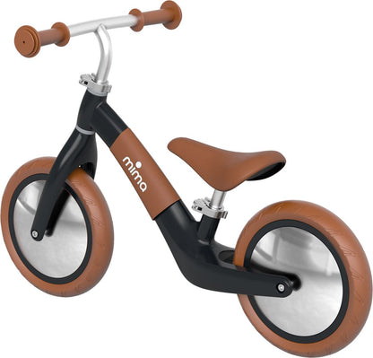 Mima Zoom Balance Bike - Black/Camel - TA2-01B