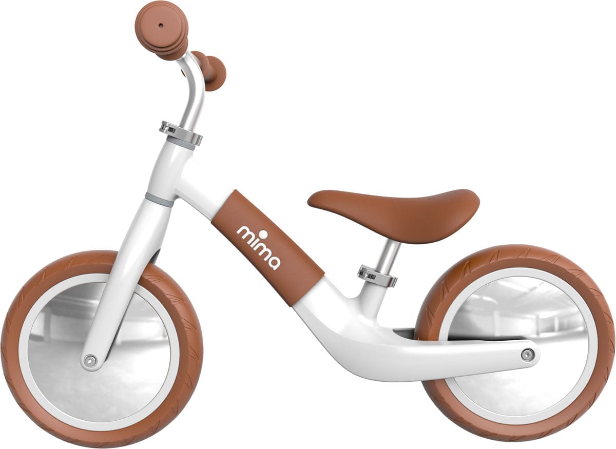 Mima Zoom Balance Bike - White/Camel - TA2-01W