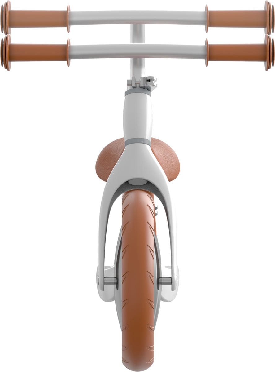 Mima Zoom Balance Bike - White/Camel - TA2-01W