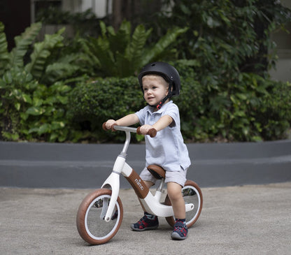 Mima Zoom Balance Bike - White/Camel - TA2-01W