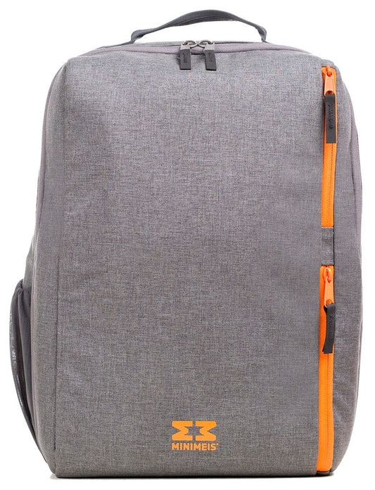 MiniMeis G4 Backpack - Grey/Orange - MMRSGrey-Melange