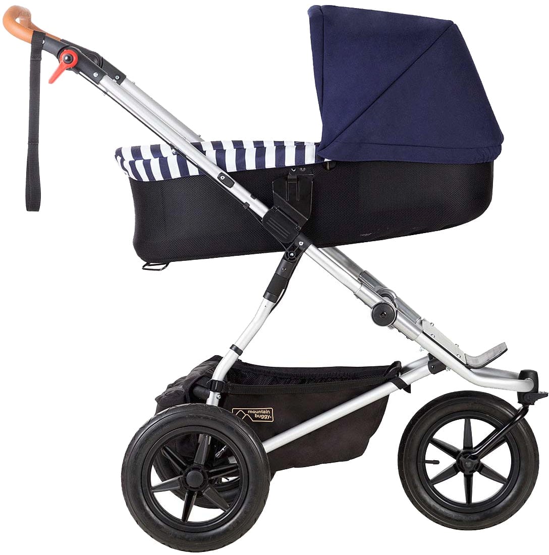 Mountain Buggy Carrycot Plus for Urban Jungle, Terrain & Plus One Strollers - Nautica - CCPU-V1-37