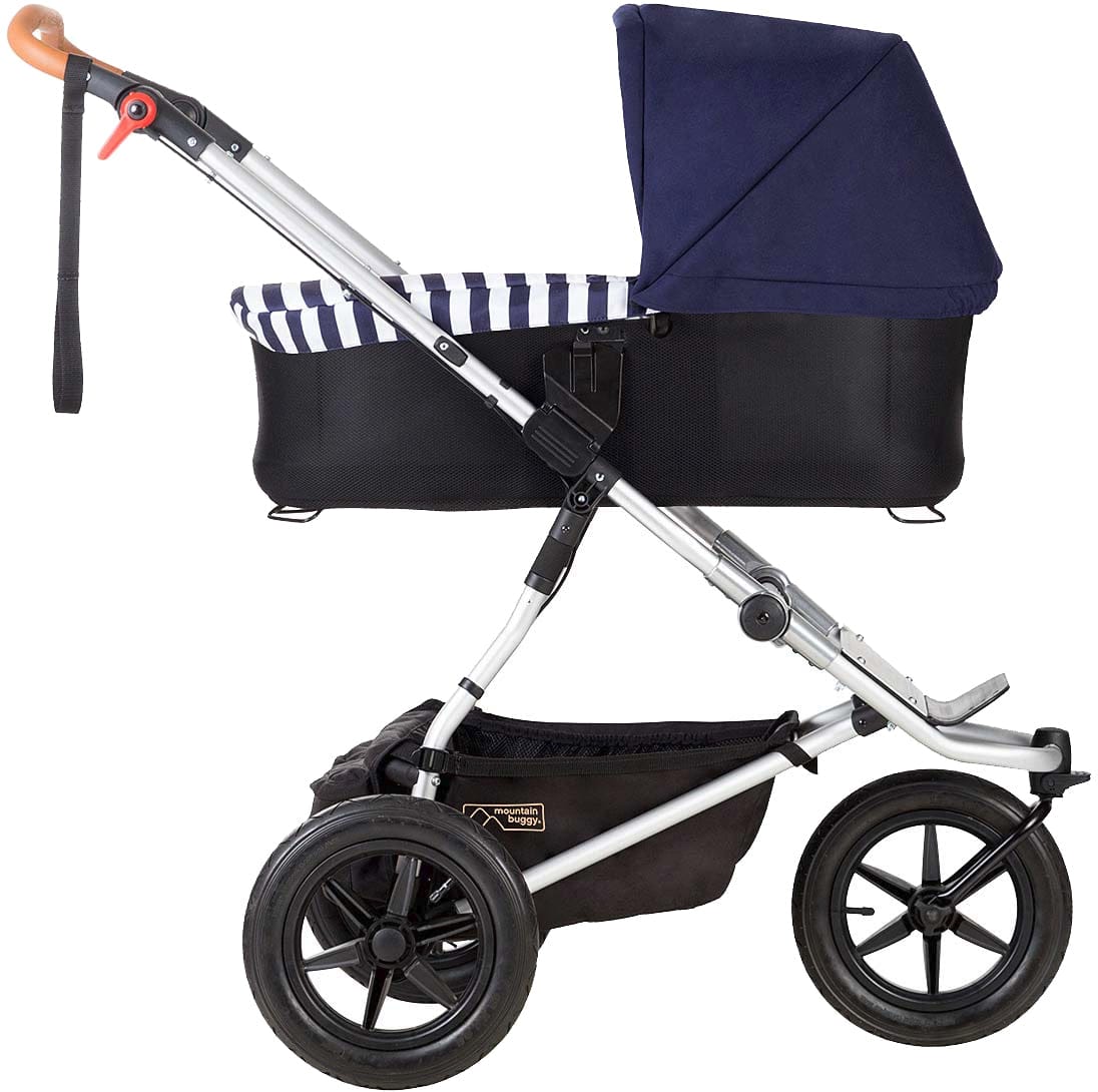 Mountain Buggy Carrycot Plus for Urban Jungle, Terrain & Plus One Strollers - Nautica - CCPU-V1-37