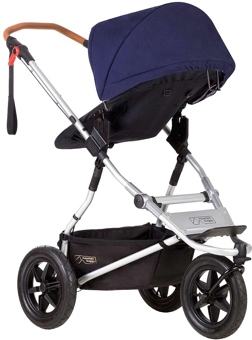 Mountain Buggy Carrycot Plus for Urban Jungle, Terrain & Plus One Strollers - Nautica - CCPU-V1-37