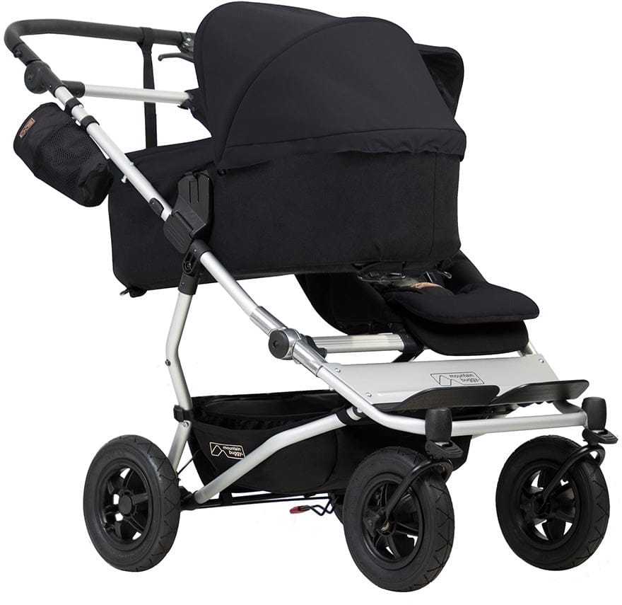 Mountain Buggy Duet 3.0 Double Stroller - Black - DUET-V3-5