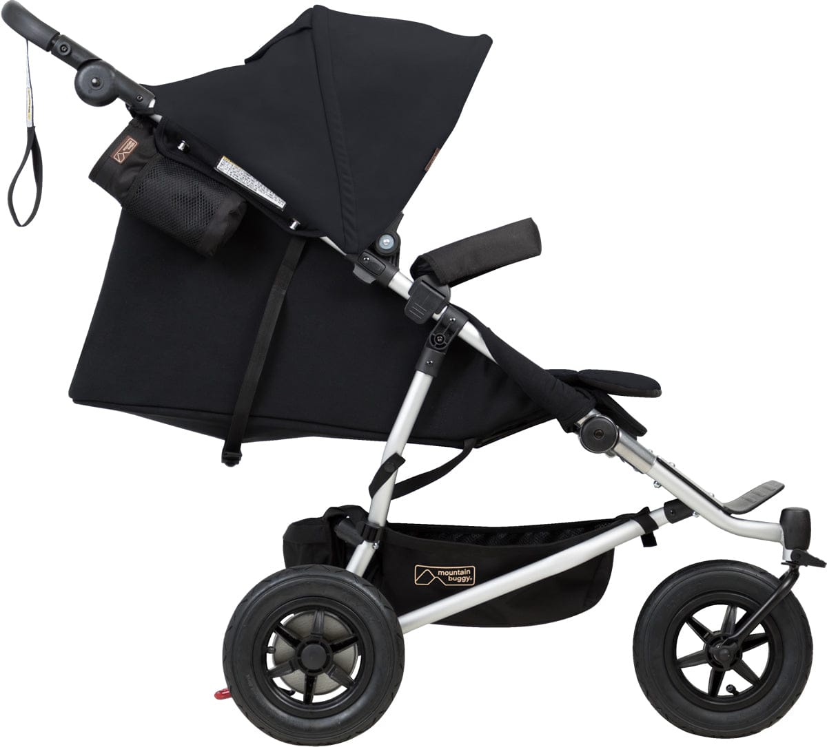 Mountain Buggy Duet 3.0 Double Stroller - Black - DUET-V3-5