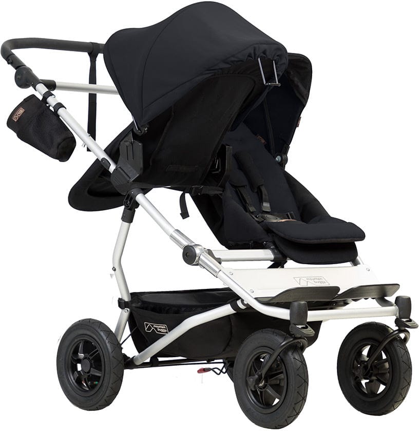 Mountain Buggy Duet 3.0 Double Stroller - Black - DUET-V3-5