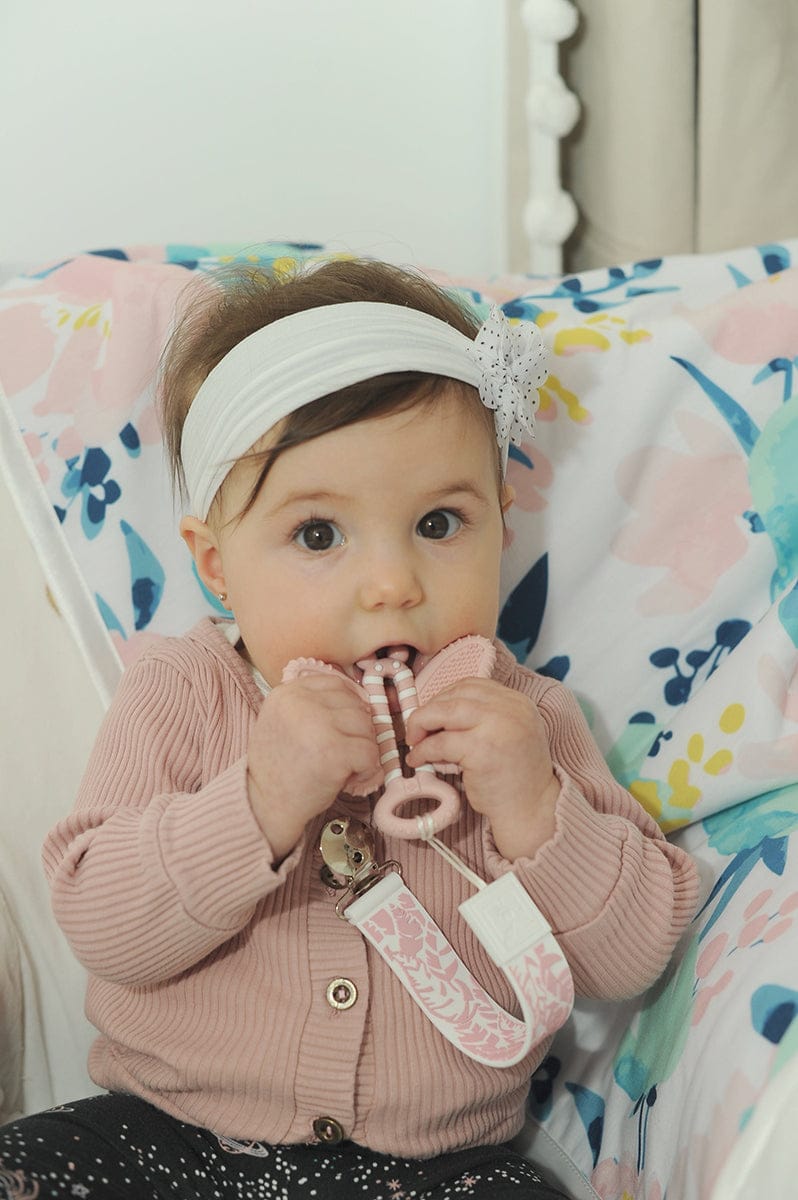 Munch Baby Toothbrush Teether - Butterfly Albee Baby Munch Baby Toothbrush Teether - Butterfly Albee Baby