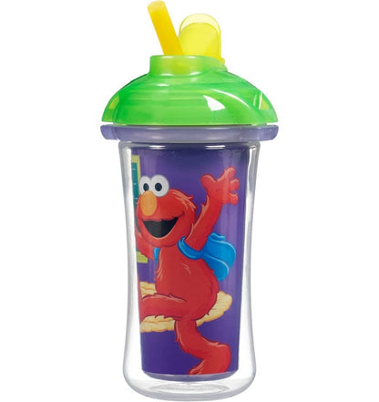 Munchkin Click Lock 9oz Insulated Straw Cup - Sesame Street (Colors May Vary) - 15480