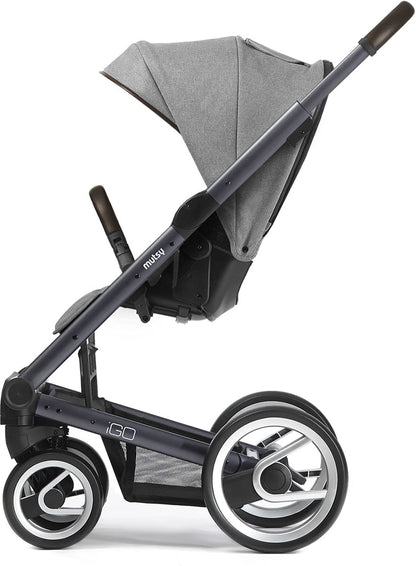 Mutsy Igo Stroller, Farmer Collection - Dark Grey/Mist - IGODGFAMIST