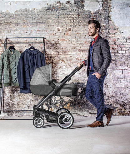 Mutsy Igo Stroller, Heritage Collection - Black/Dawn - IGOBHEDAWN